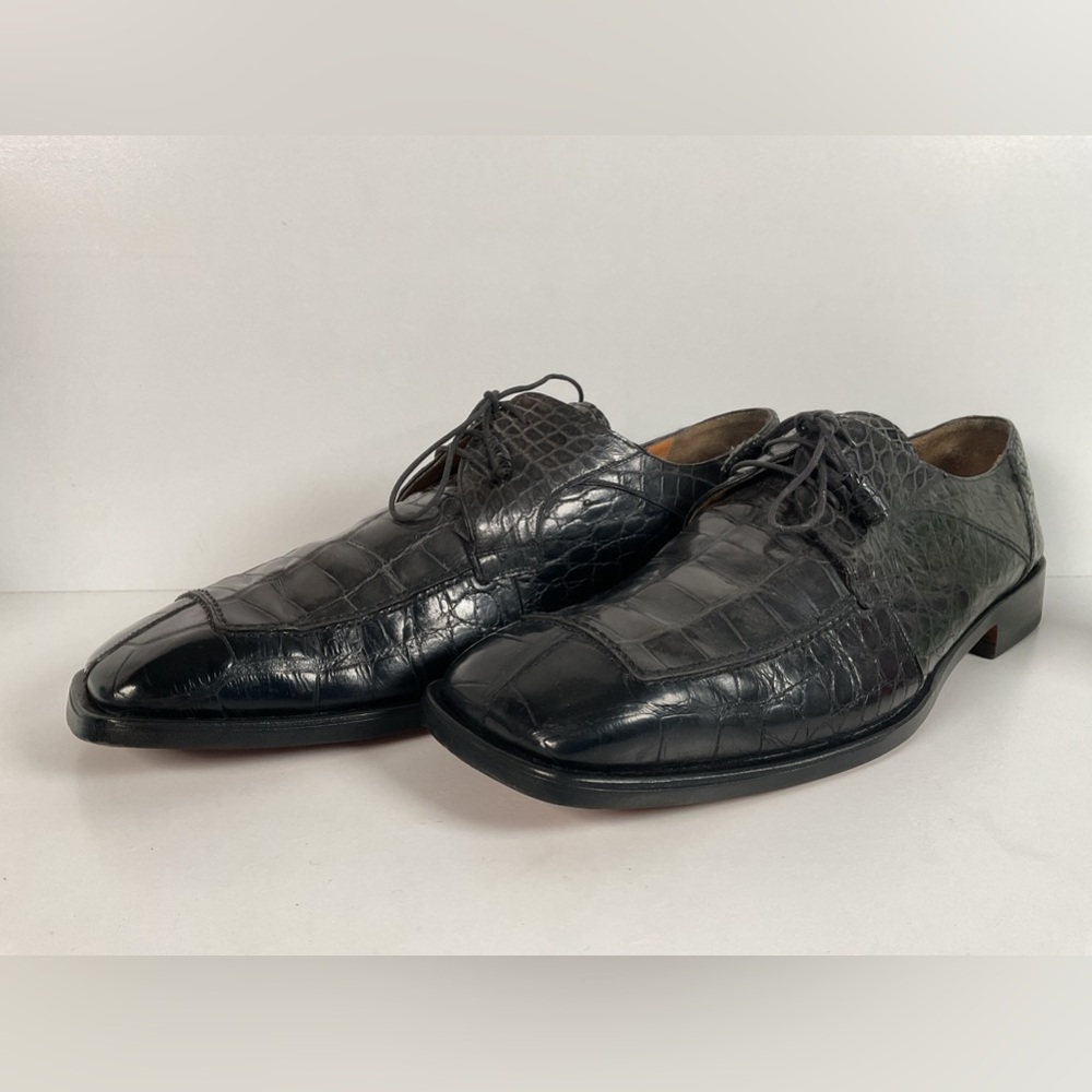 Avventura Genuine Crocodile Loafers 13 M Exotic Full Bias Cut Recrafted